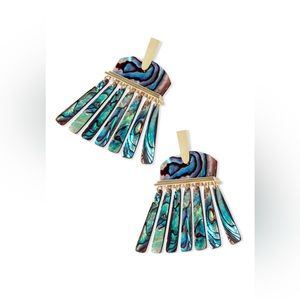 Kendra Scott Layne Abalone Statement Earrings